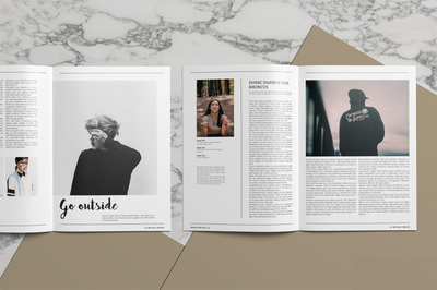 杂志产品目录模板